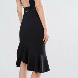 NWT City Goddess Peplum Hem Dress w/ Contrast Waistline (from ASOS)